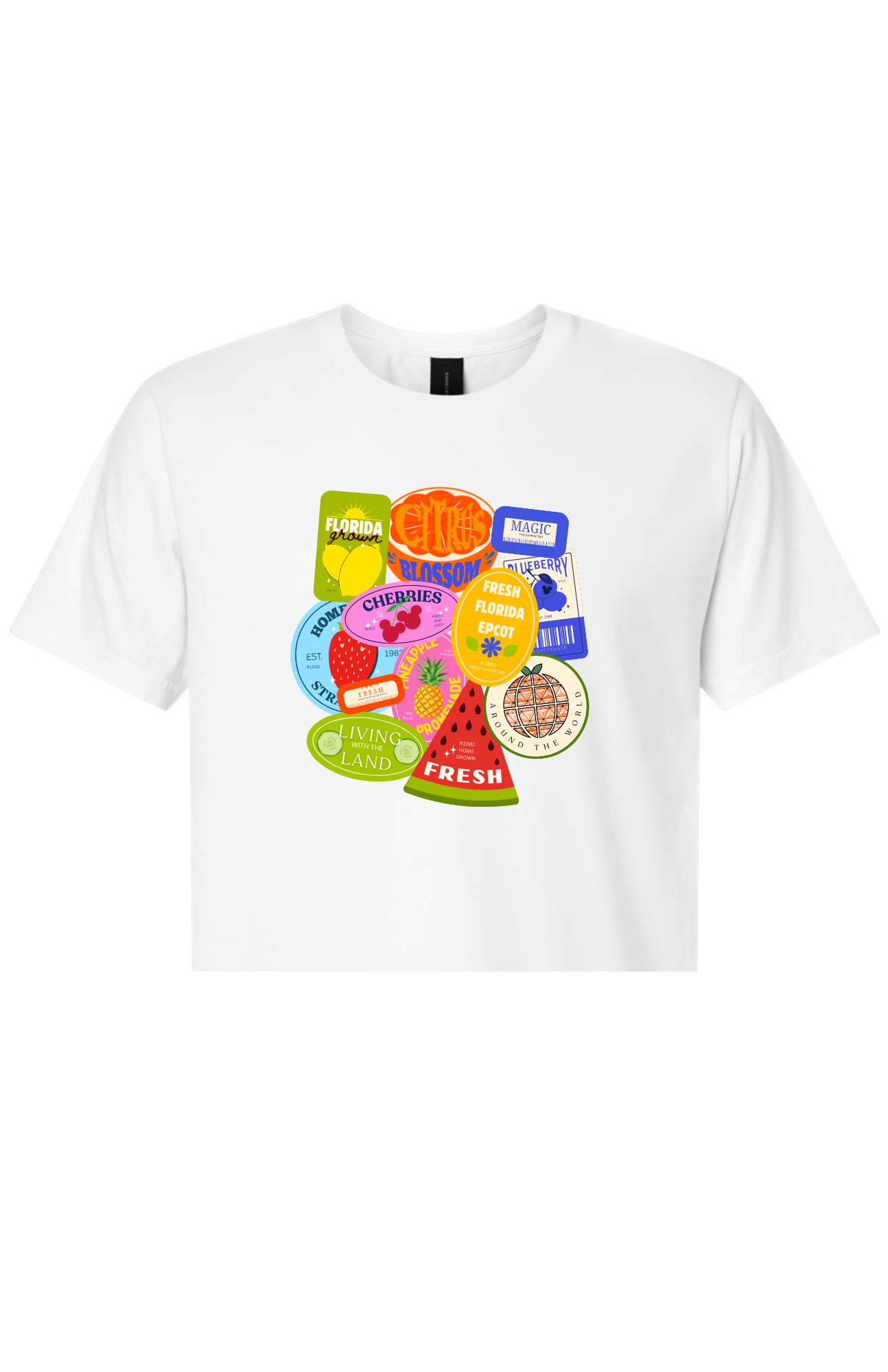 Fresh Florida Stickers Crop