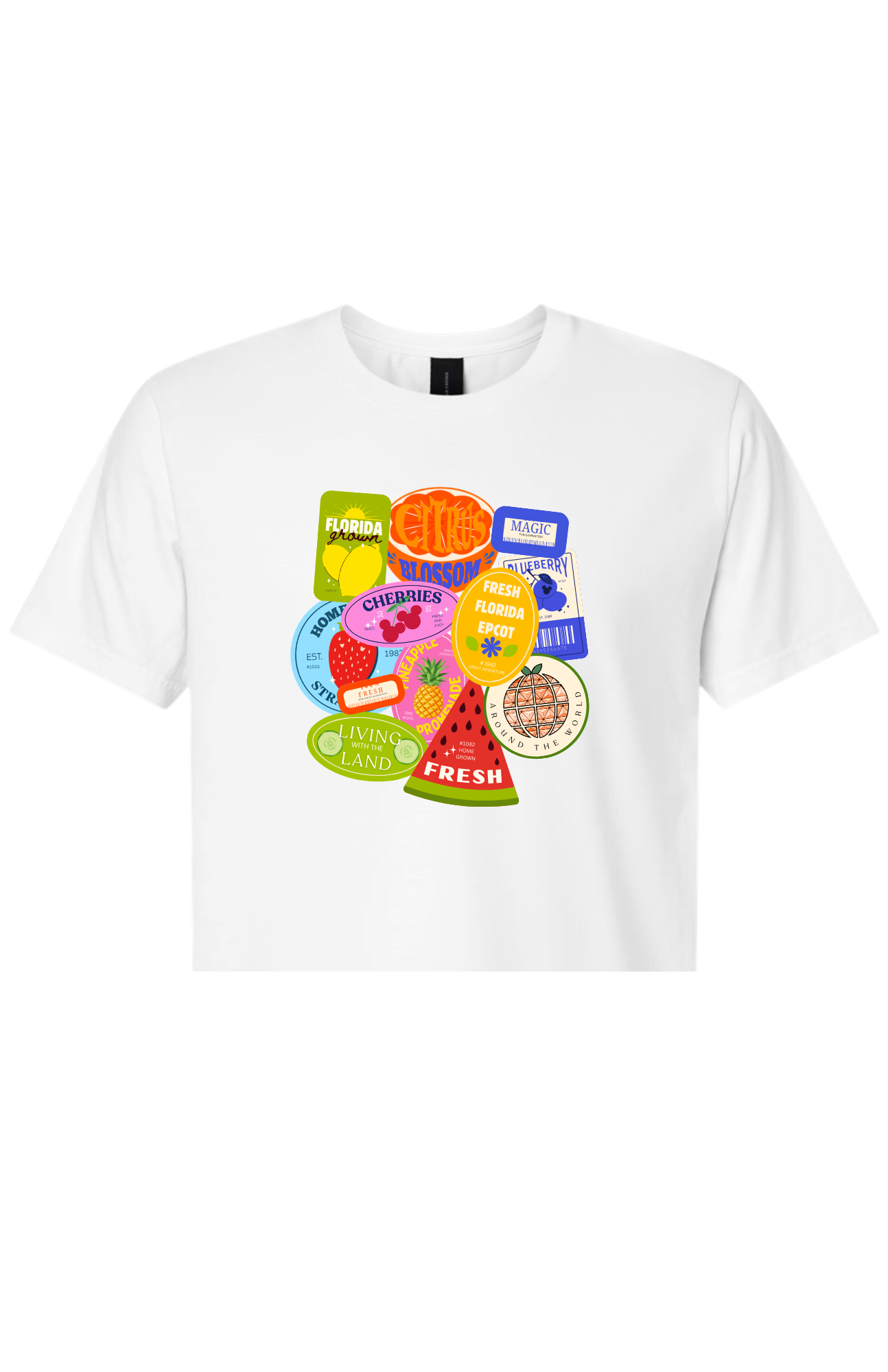 Fresh Florida Stickers Crop