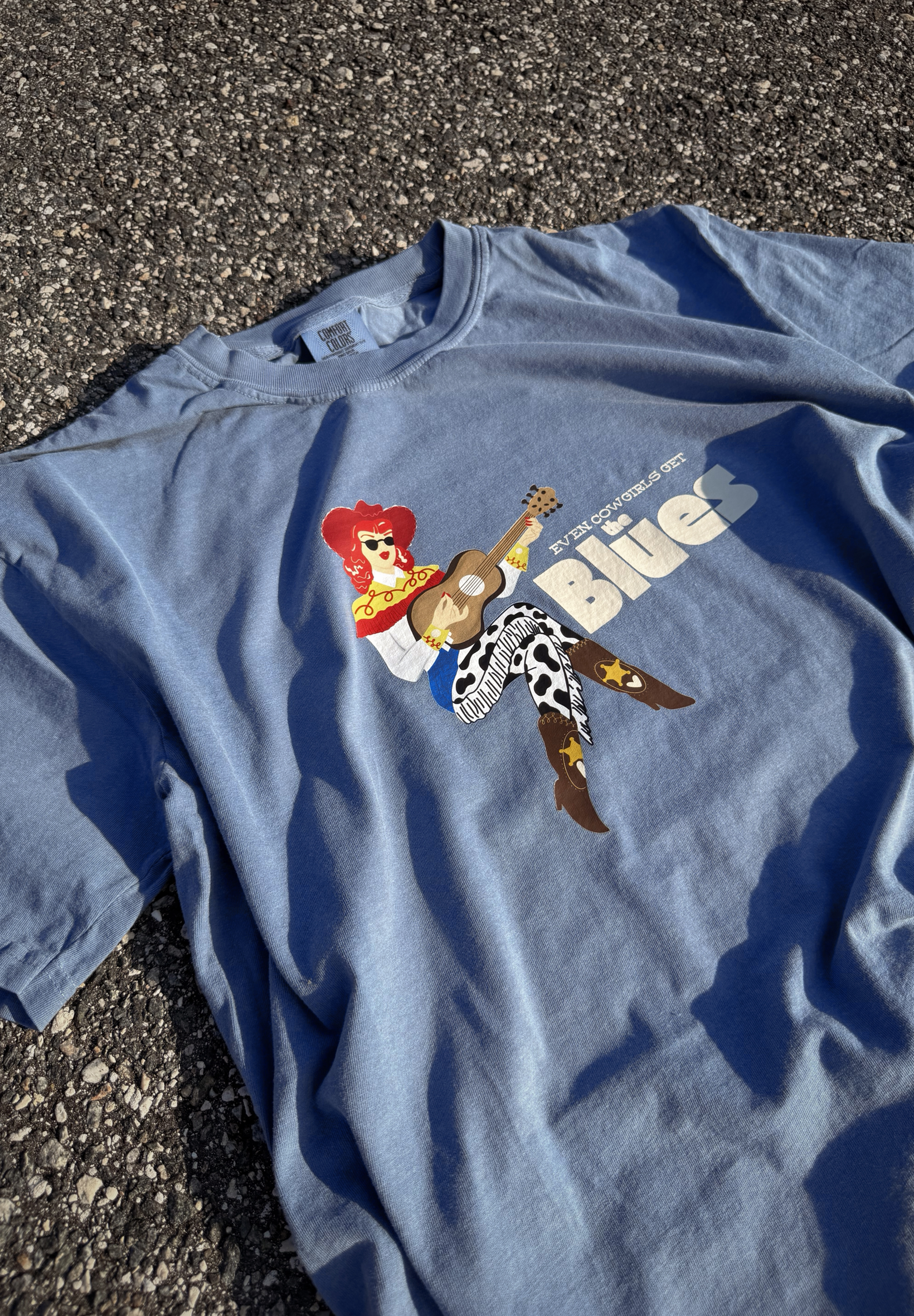 Cowgirl Blues Tee