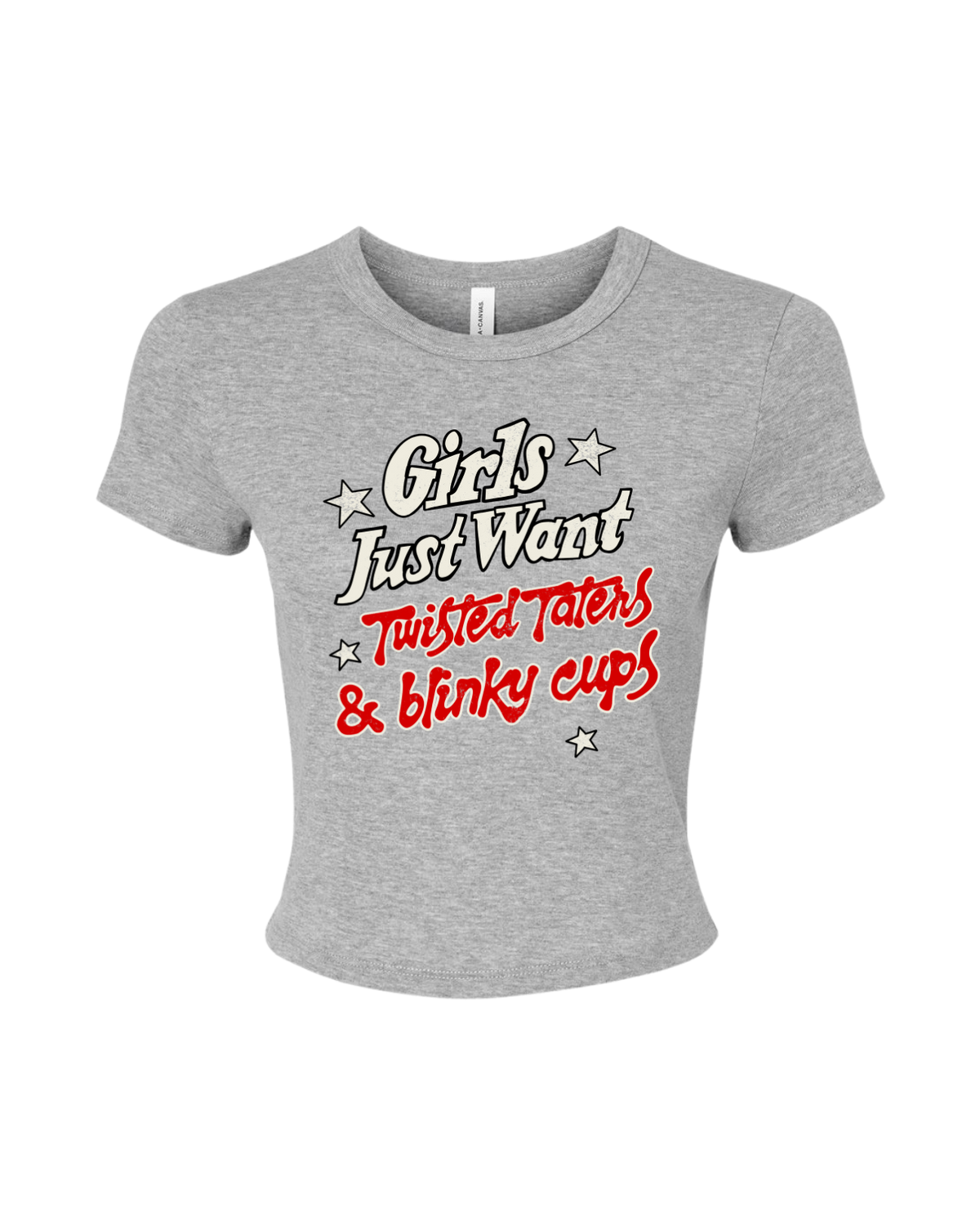 Twisted Taters & Blinky Cups Baby Tee