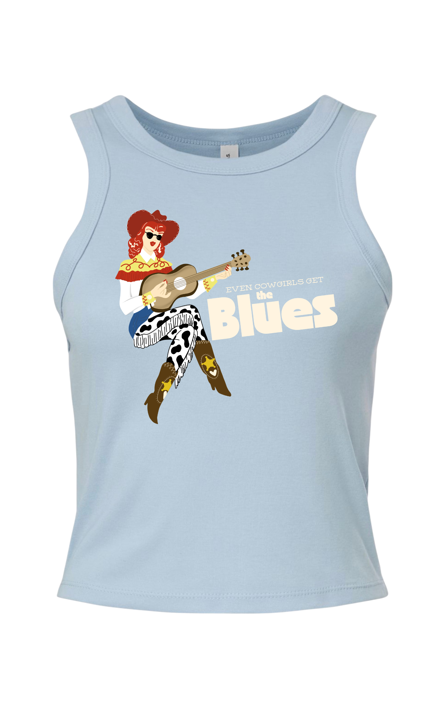 Cowgirl Blues tank