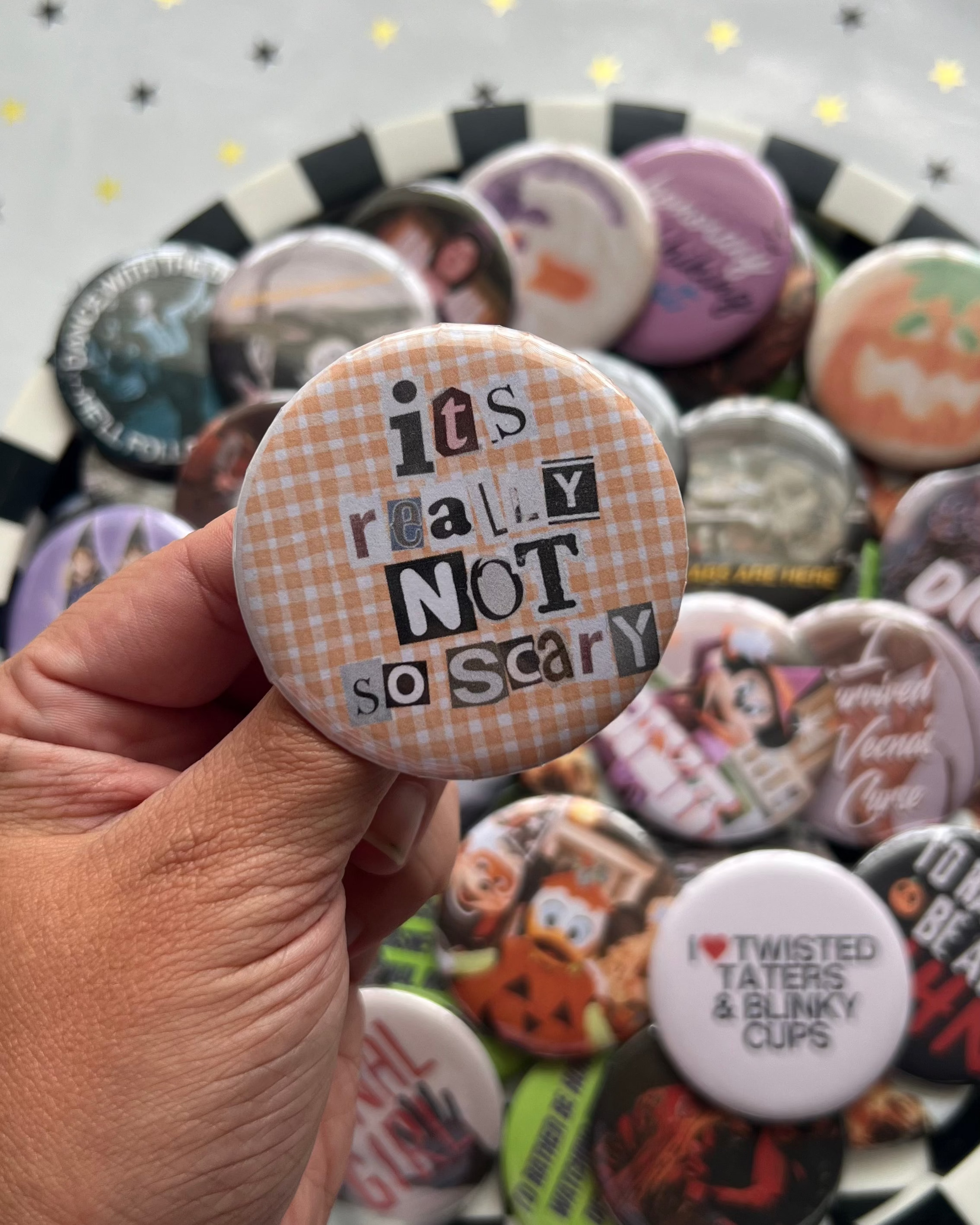 It's Not That Scary Button