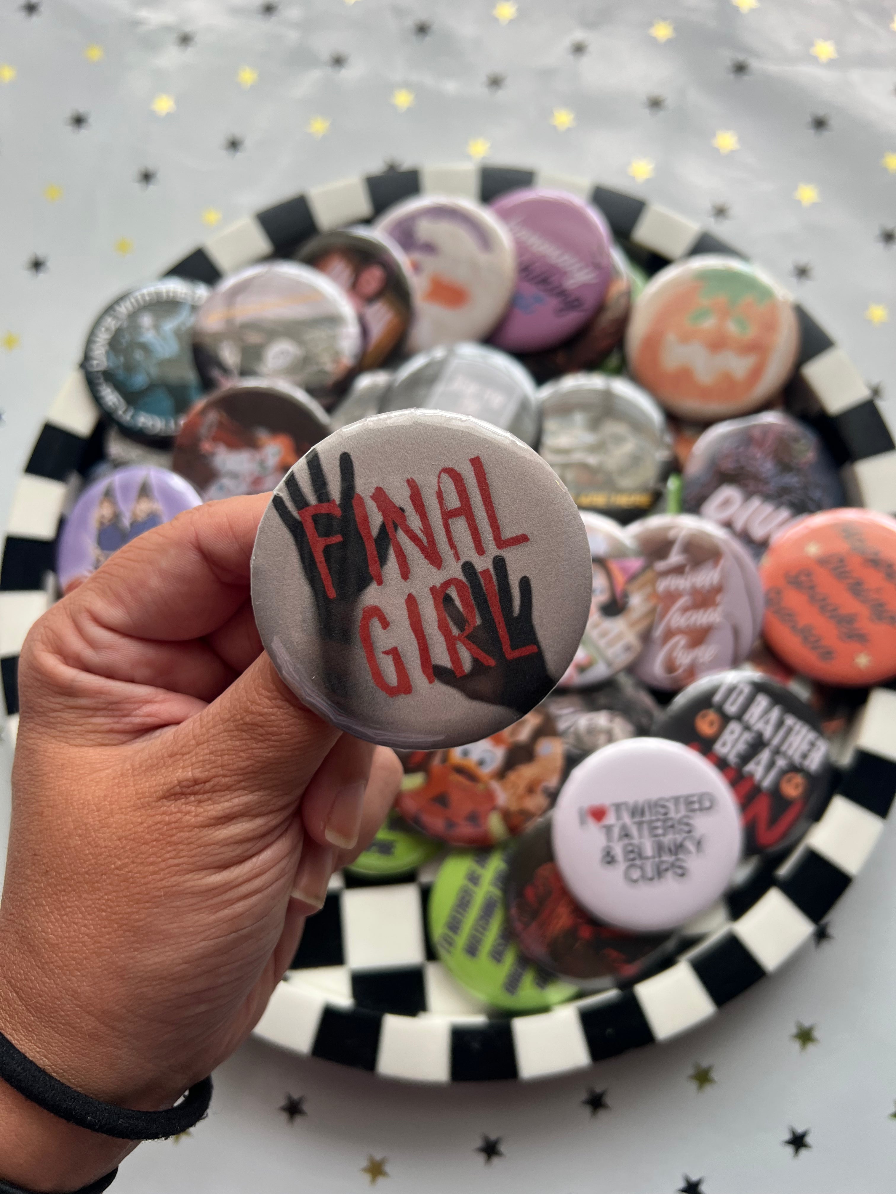Final Girl Button