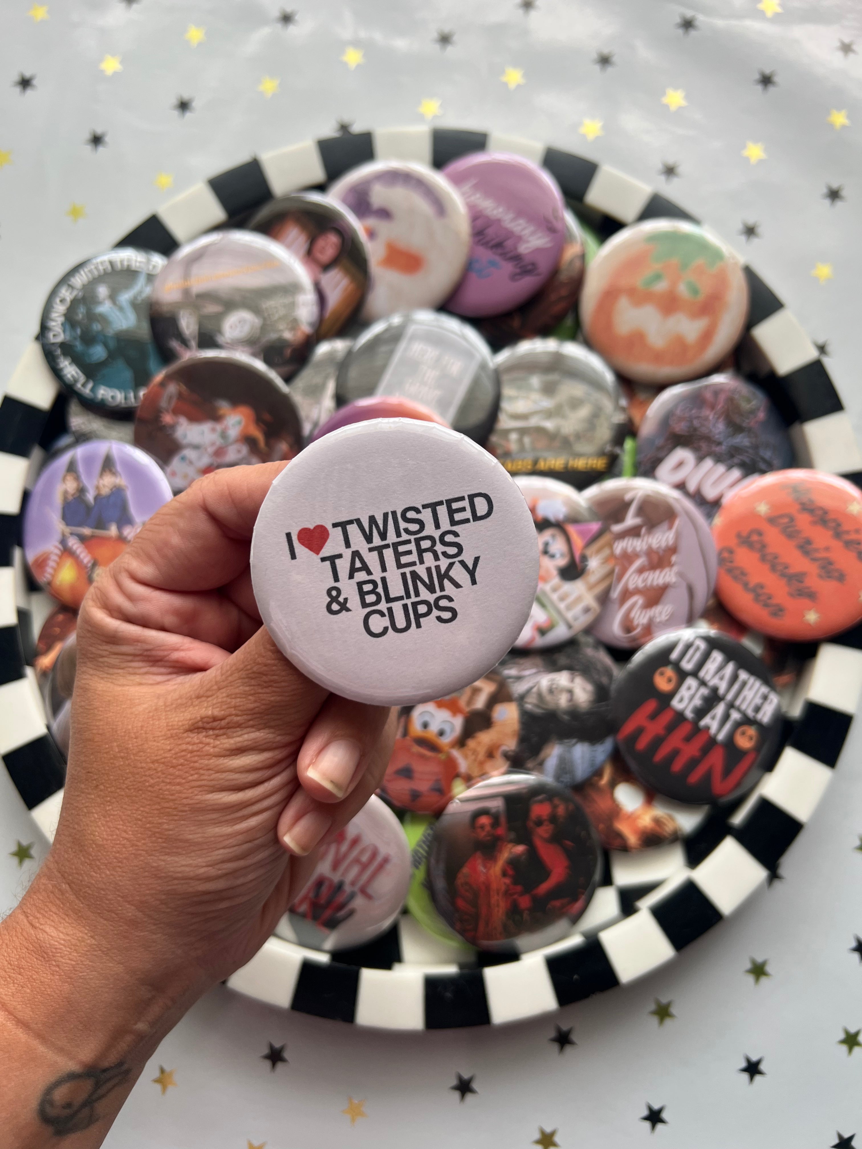 Twisted Taters Button