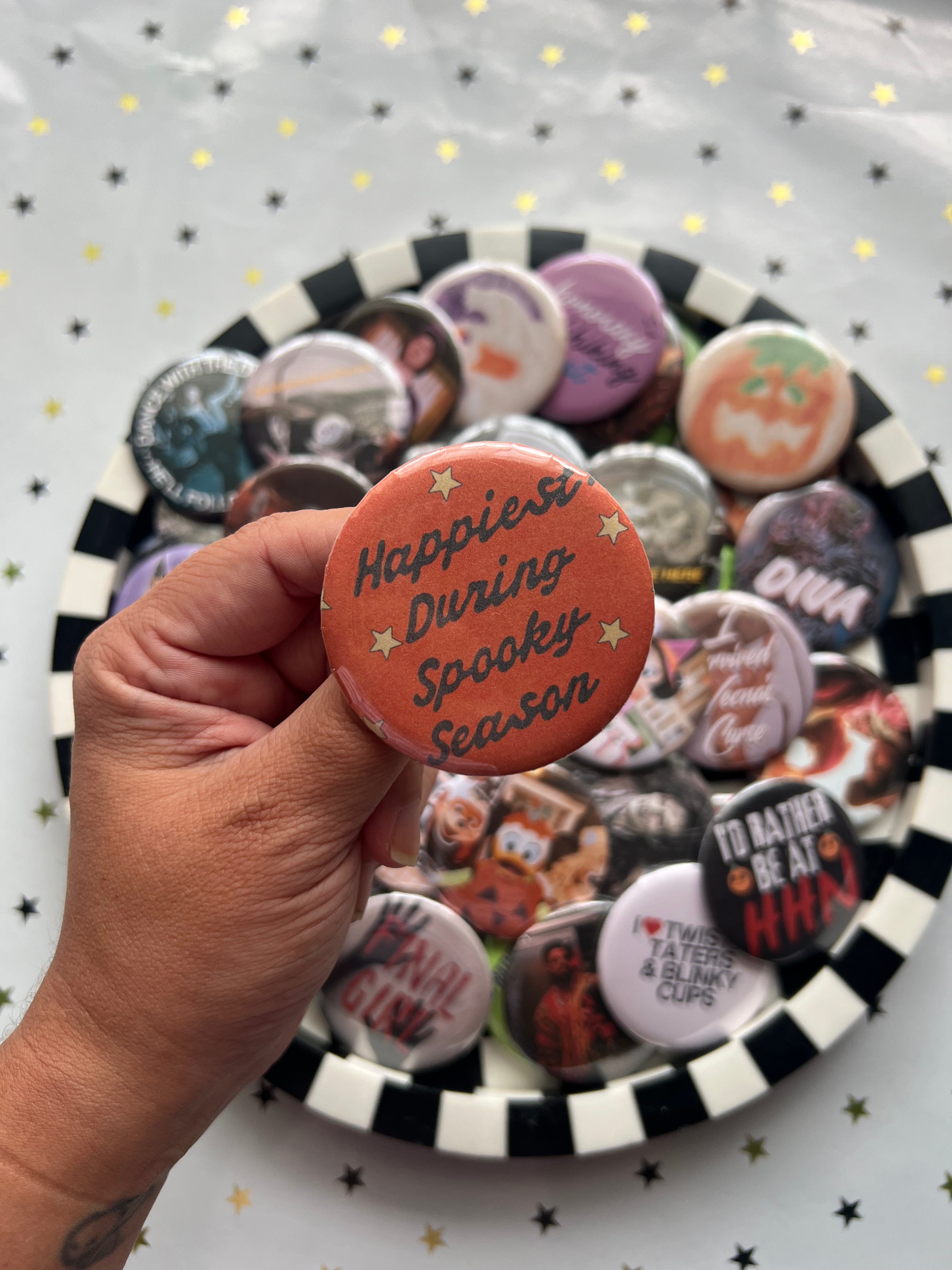 Happiest Season Button