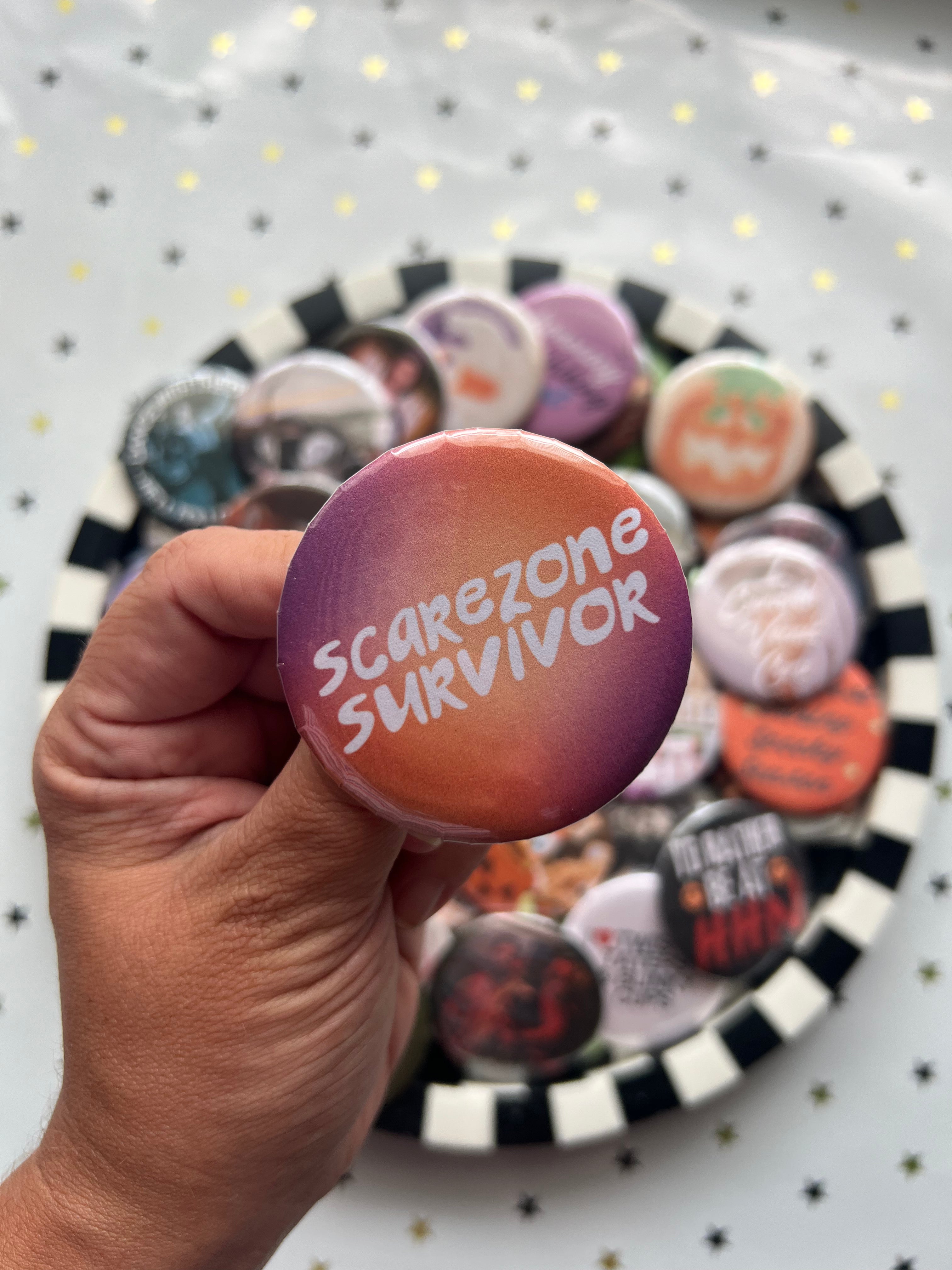 Scarezone Survivor Button