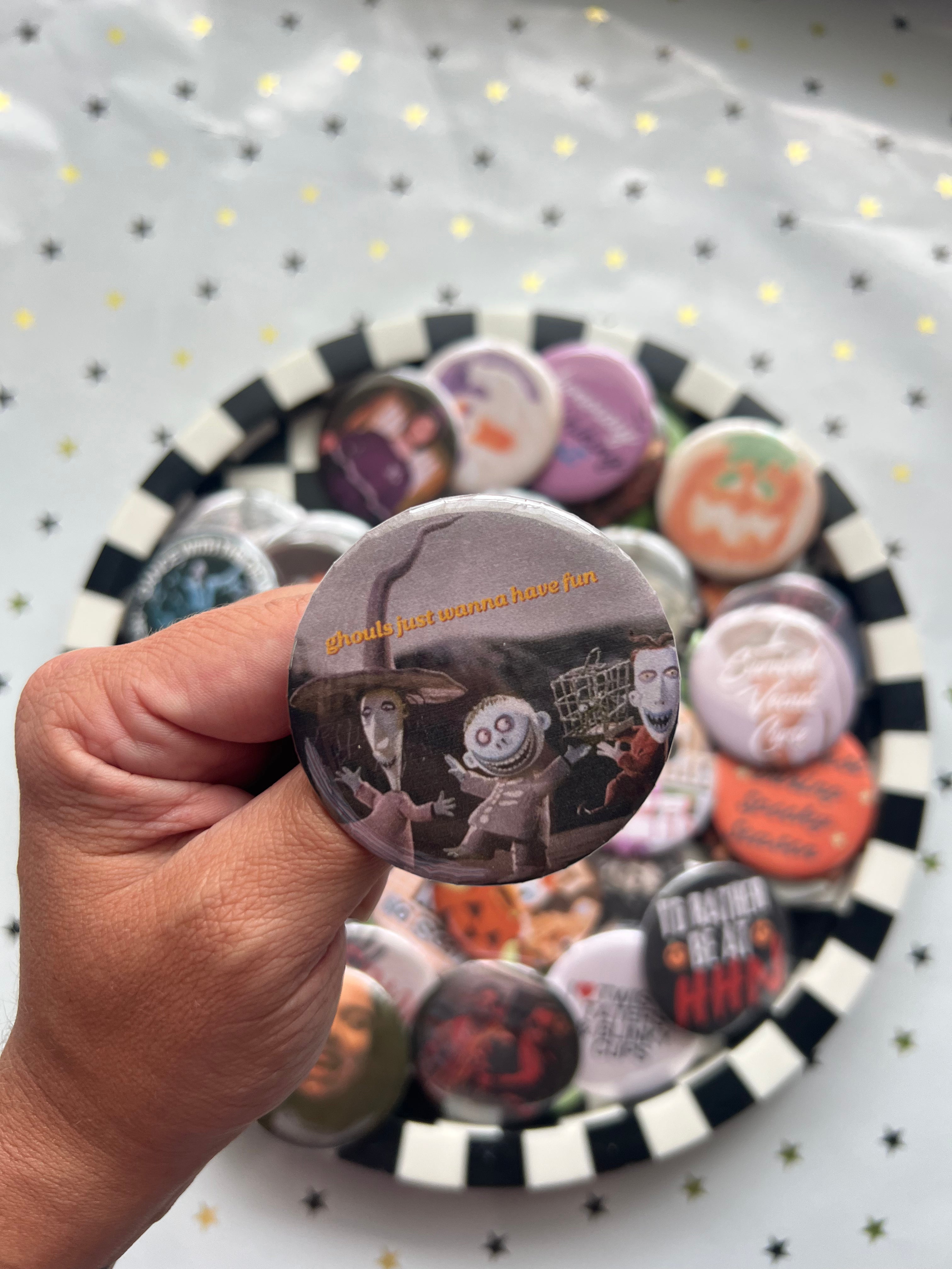 Ghouls Wanna Have Fun Button