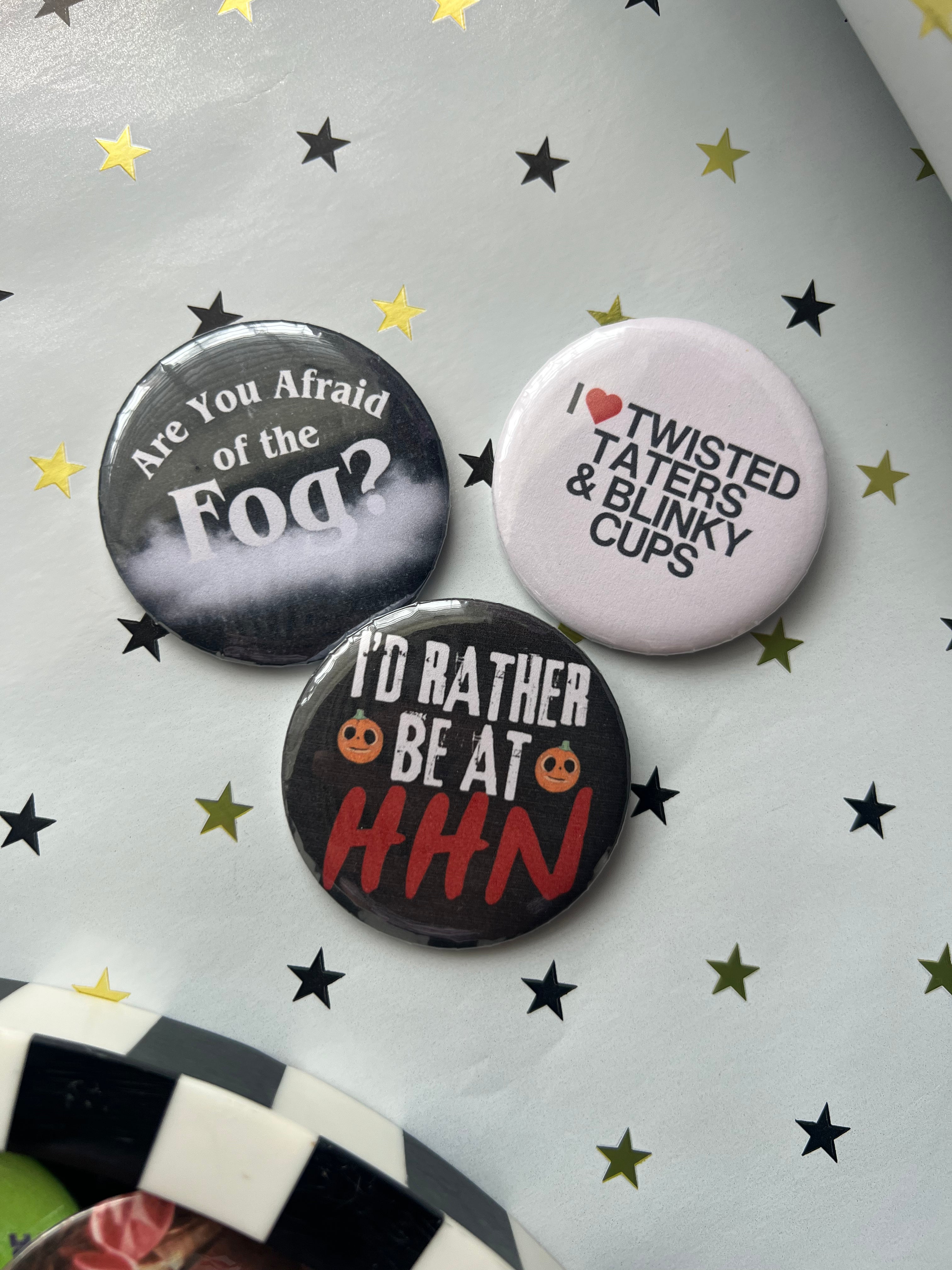 Haunted Nights Button Bundle Pack