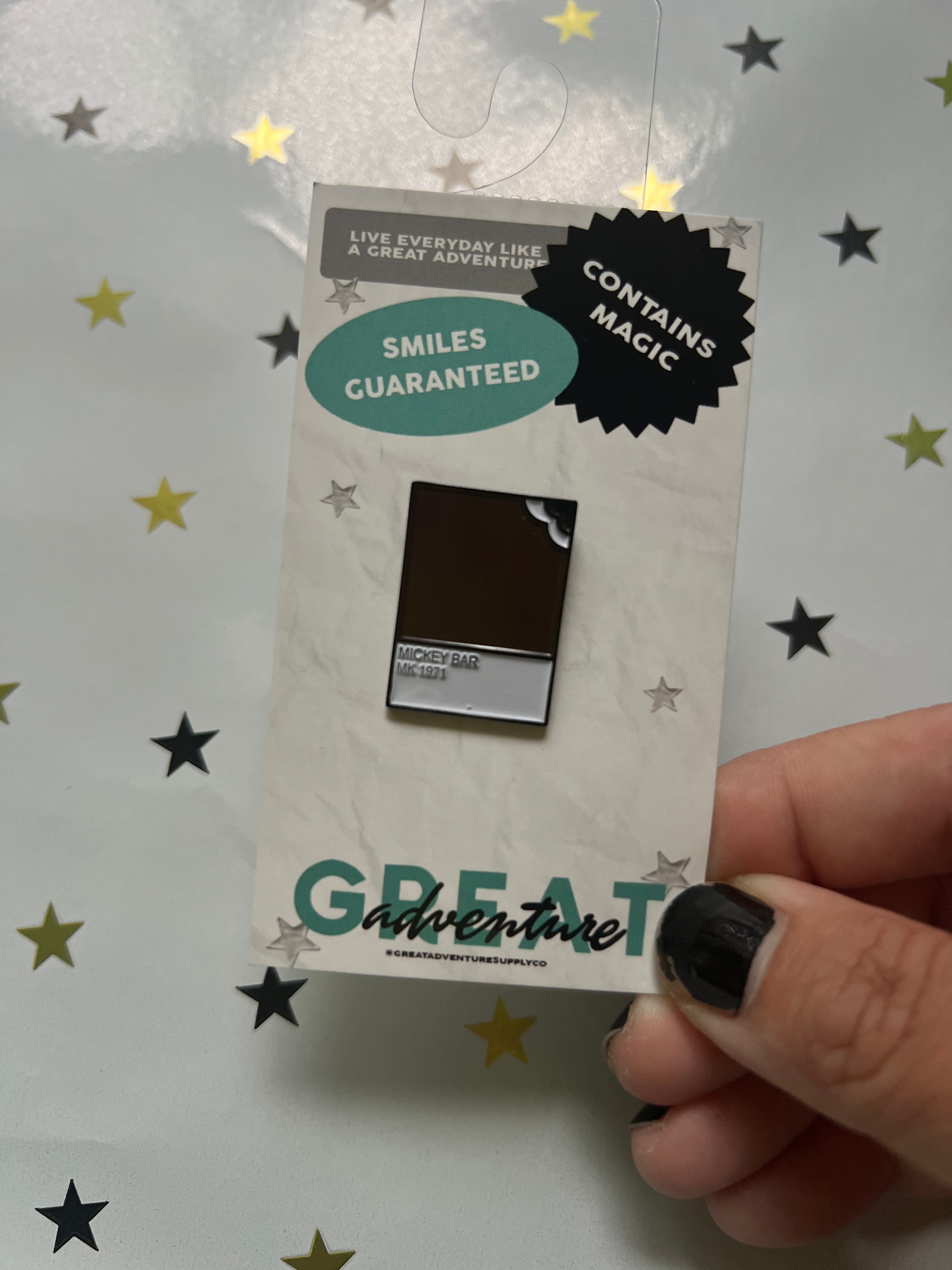 Mickey Bar Ice cream Magictone Enamel Pin