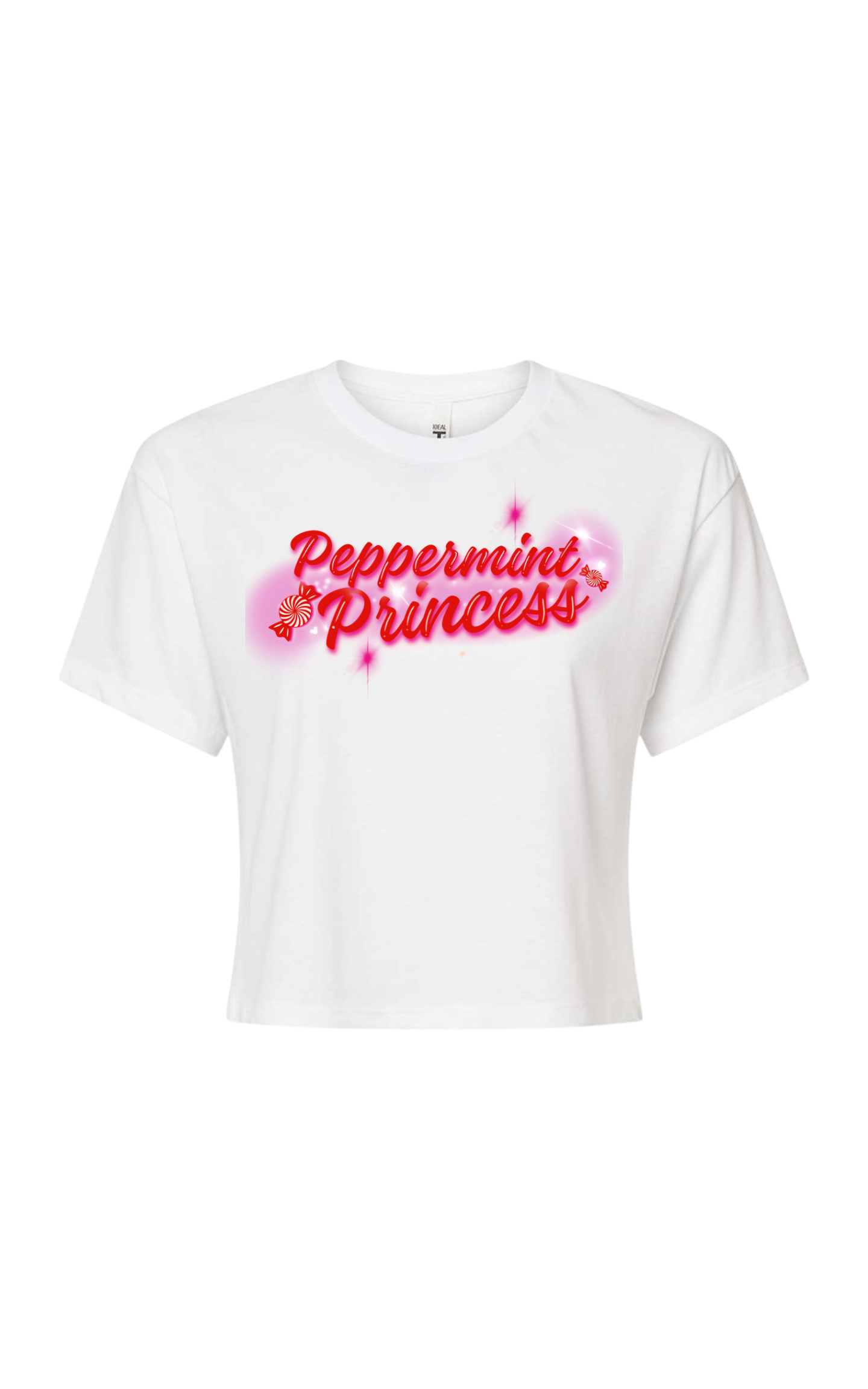 Peppermint Princess Crop Top