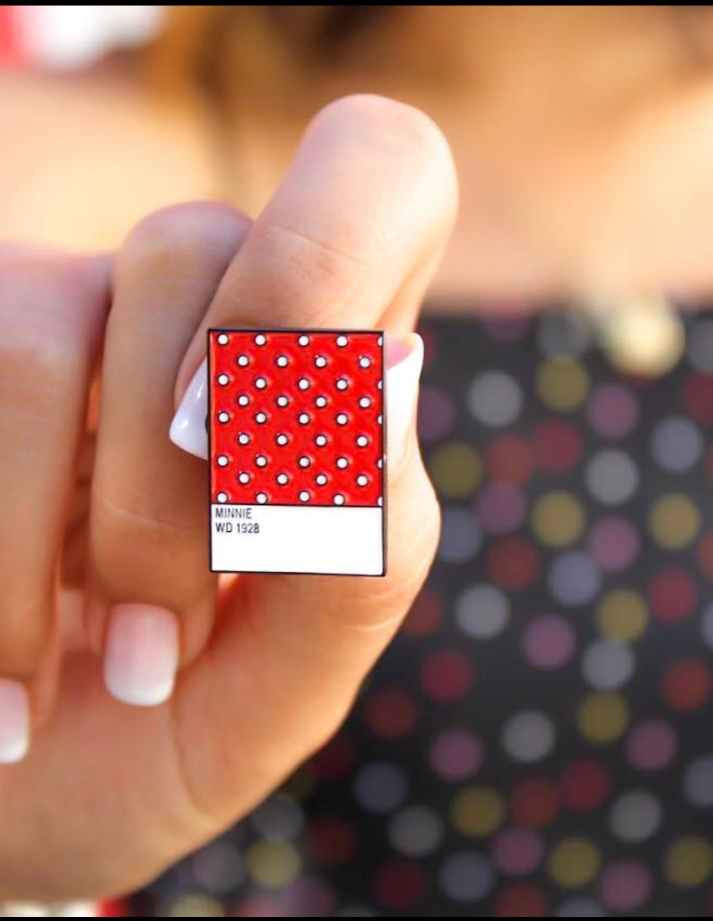 Rock The Dots Minnie Magictone Enamel Pin