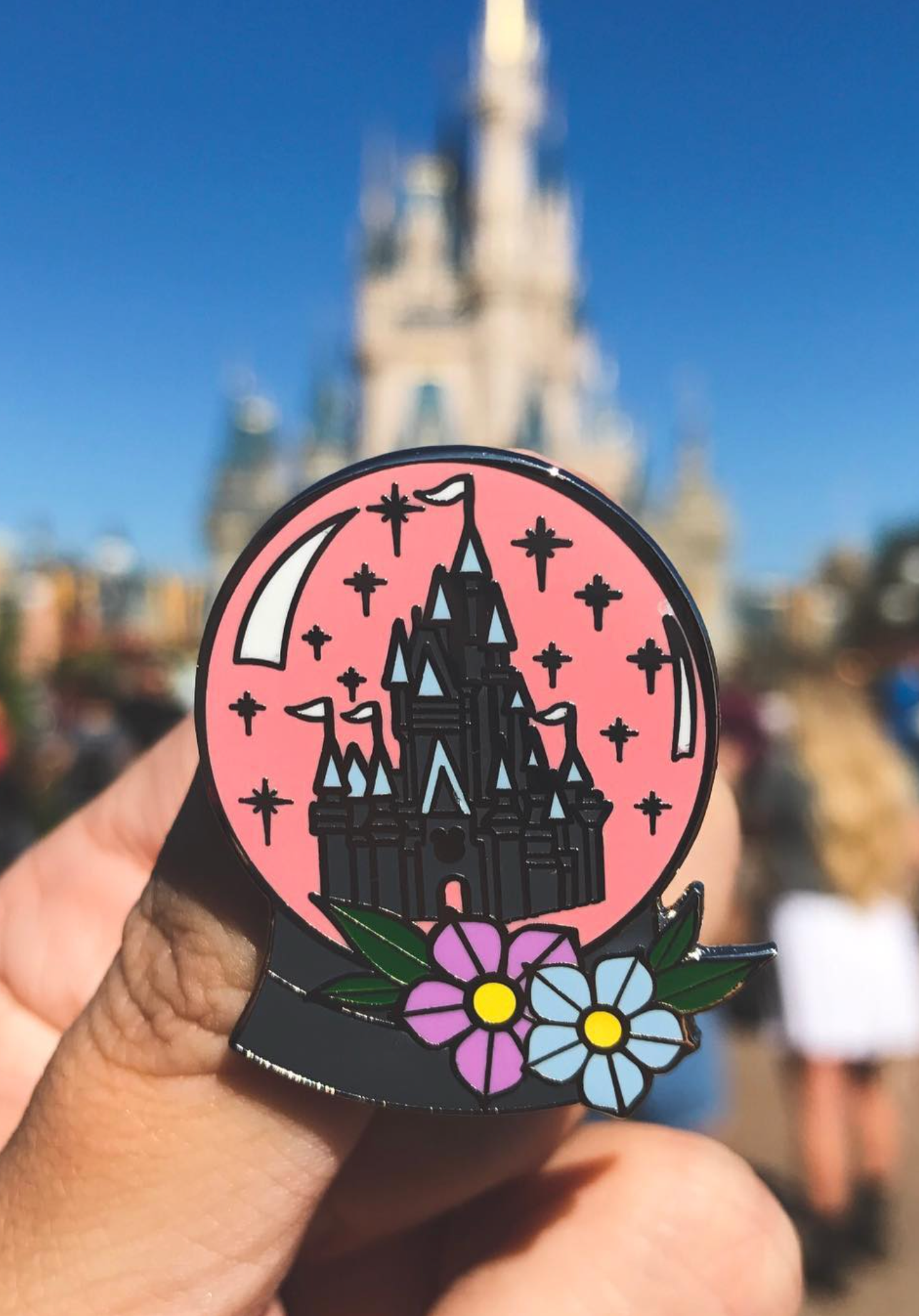 Magical Snowglobe Enamel Pin