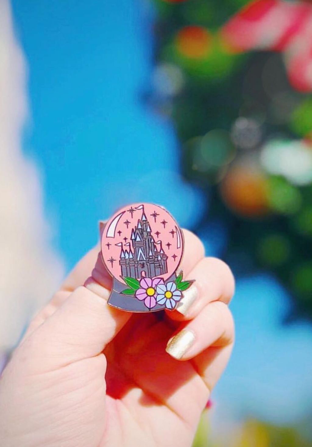Magical Snowglobe Enamel Pin