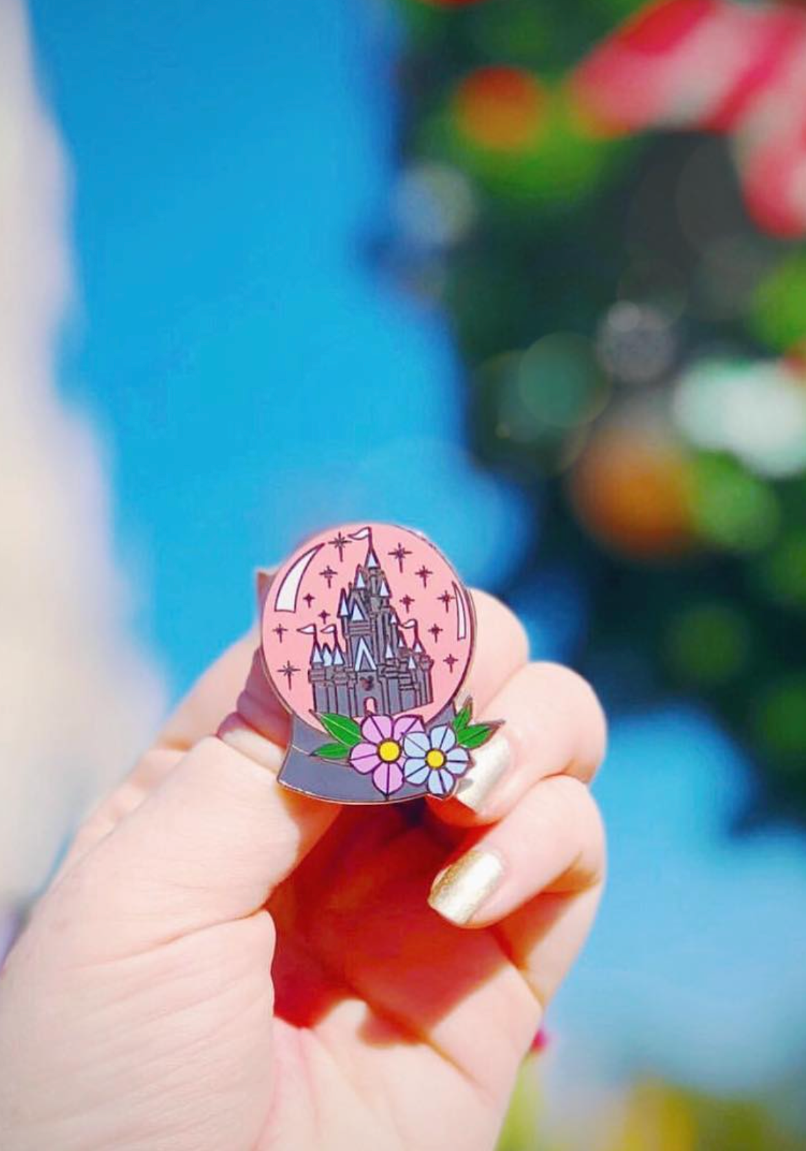 Magical Snowglobe Enamel Pin