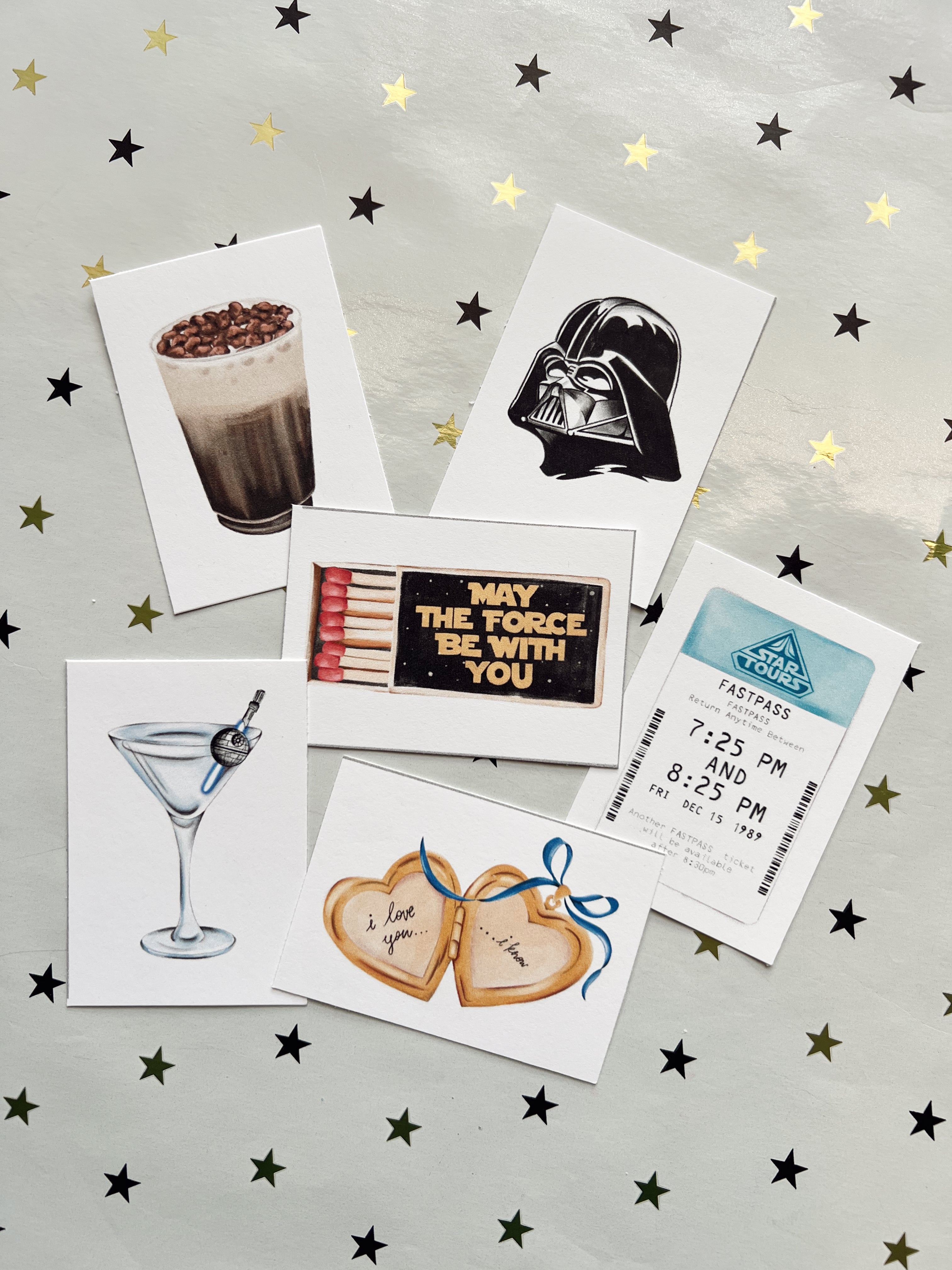 OUT OF THIS GALAXY MYSTERY MINI PRINTS