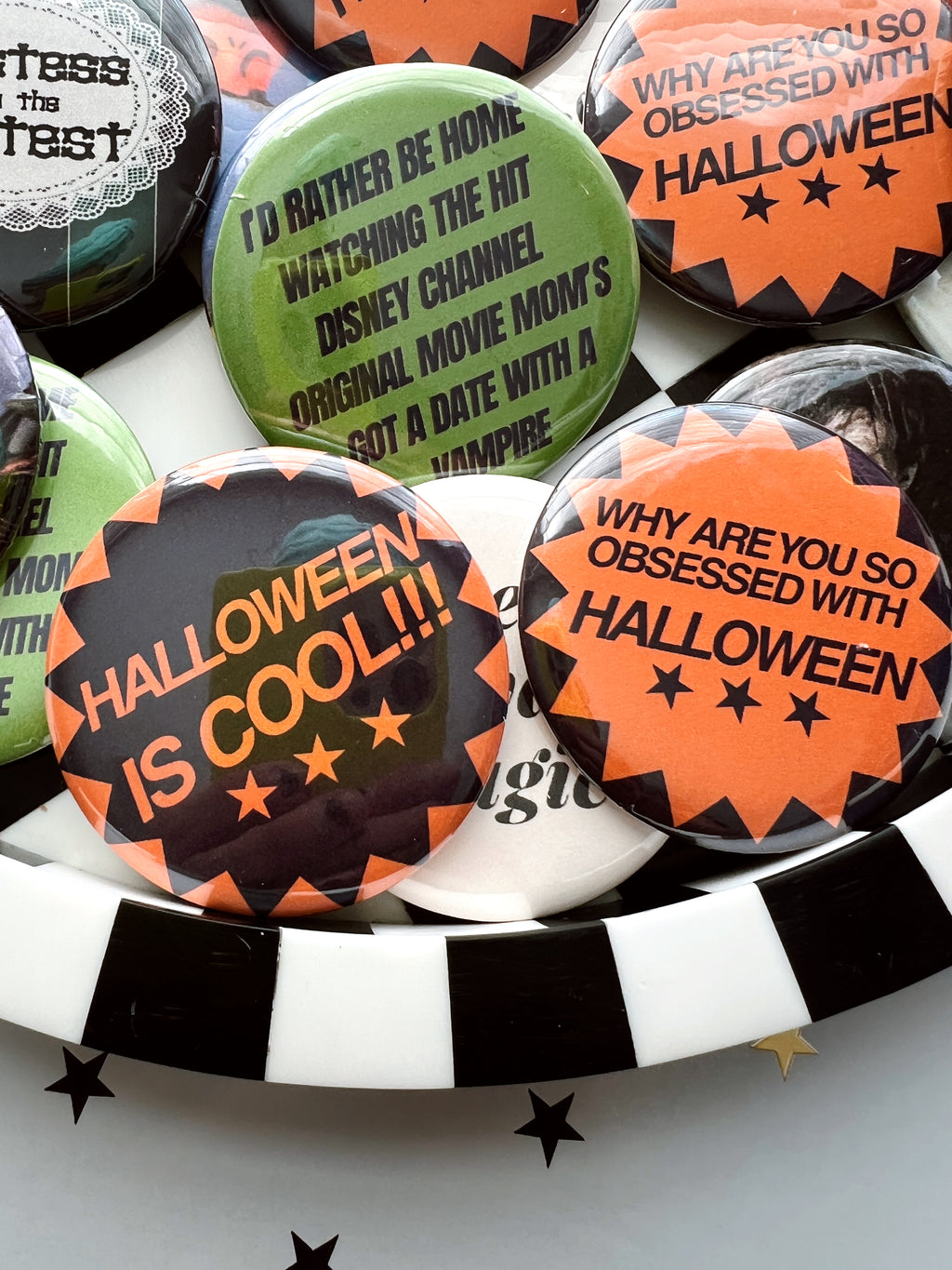 Halloween is COOL Button PACK