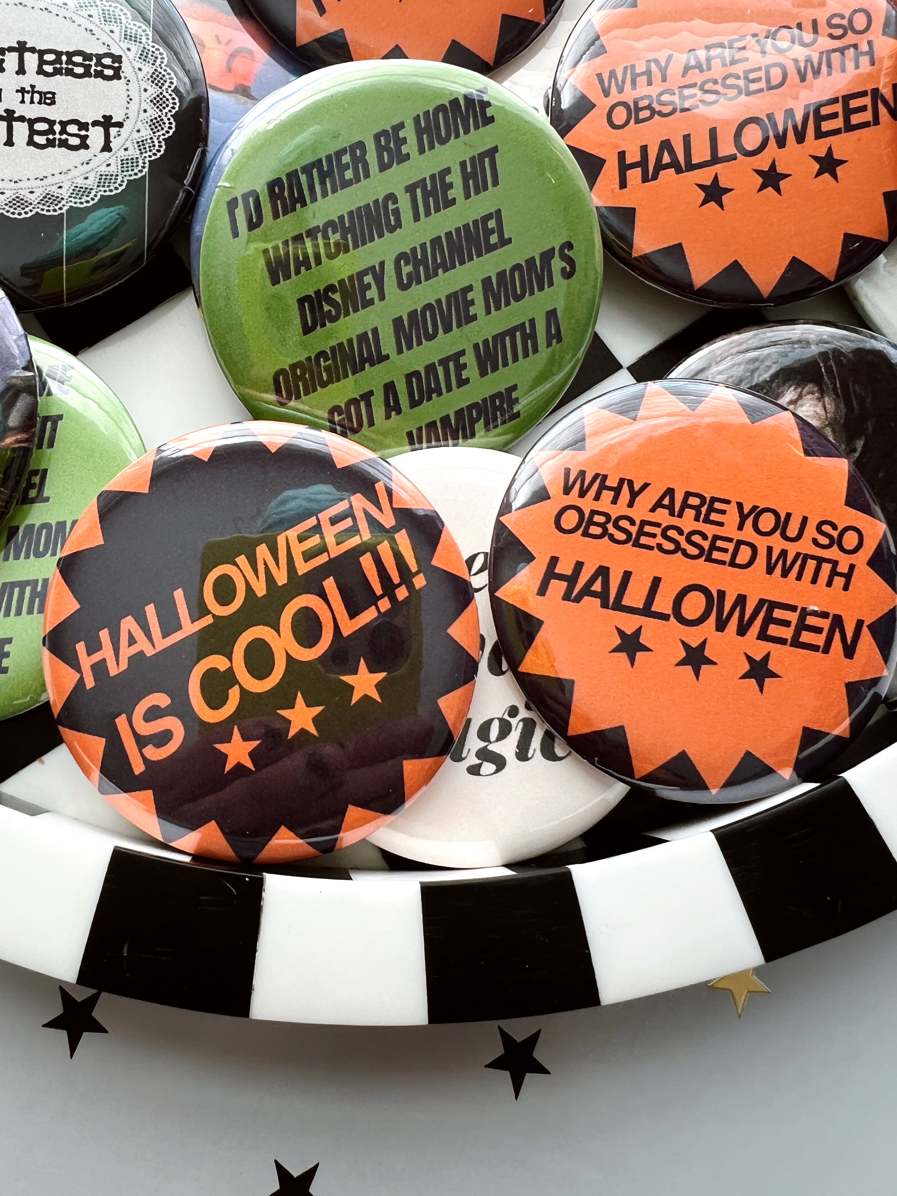 Halloween is COOL Button PACK