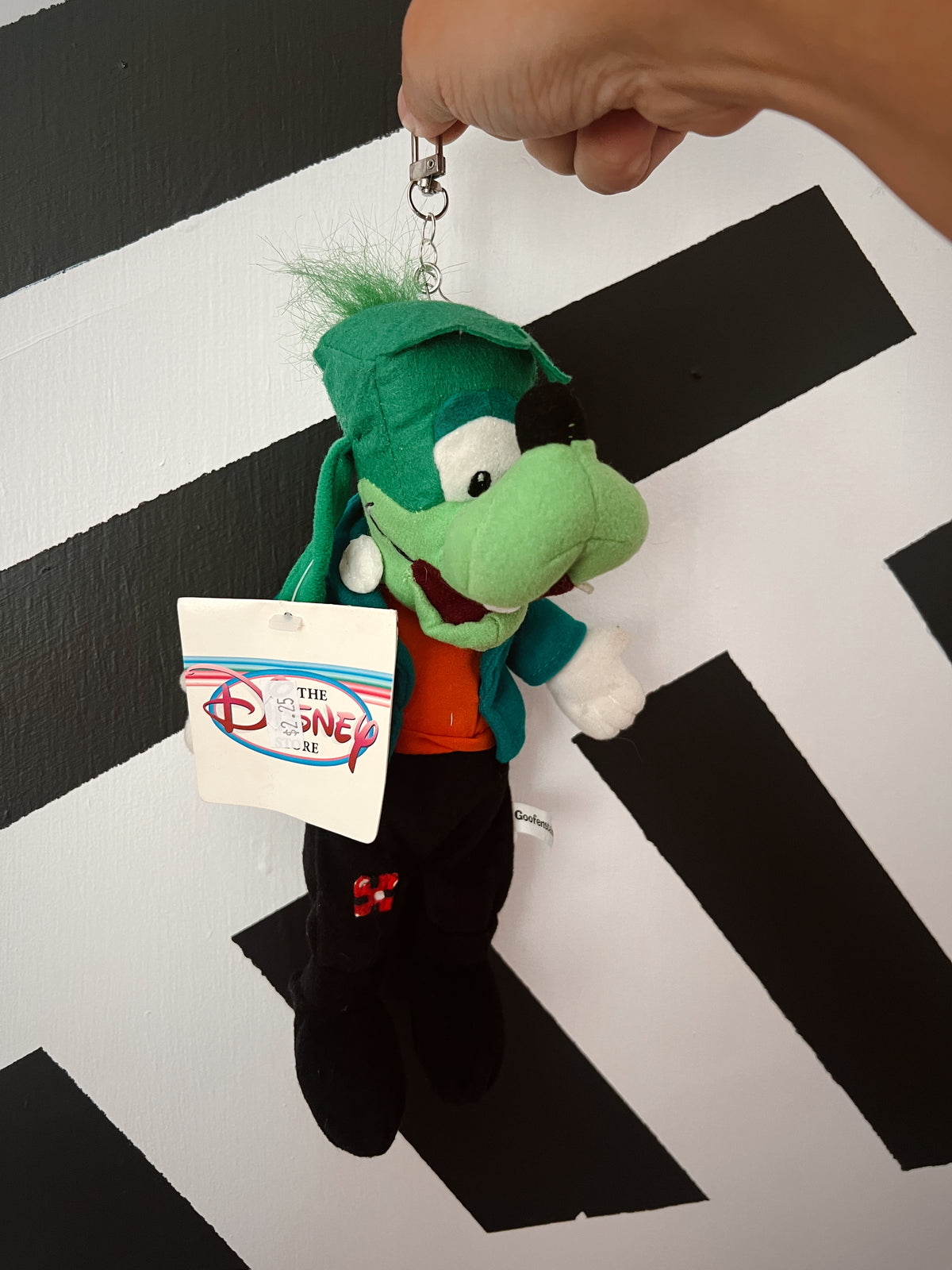 Frankenstein Goofy Vintage Plush Bag Charm