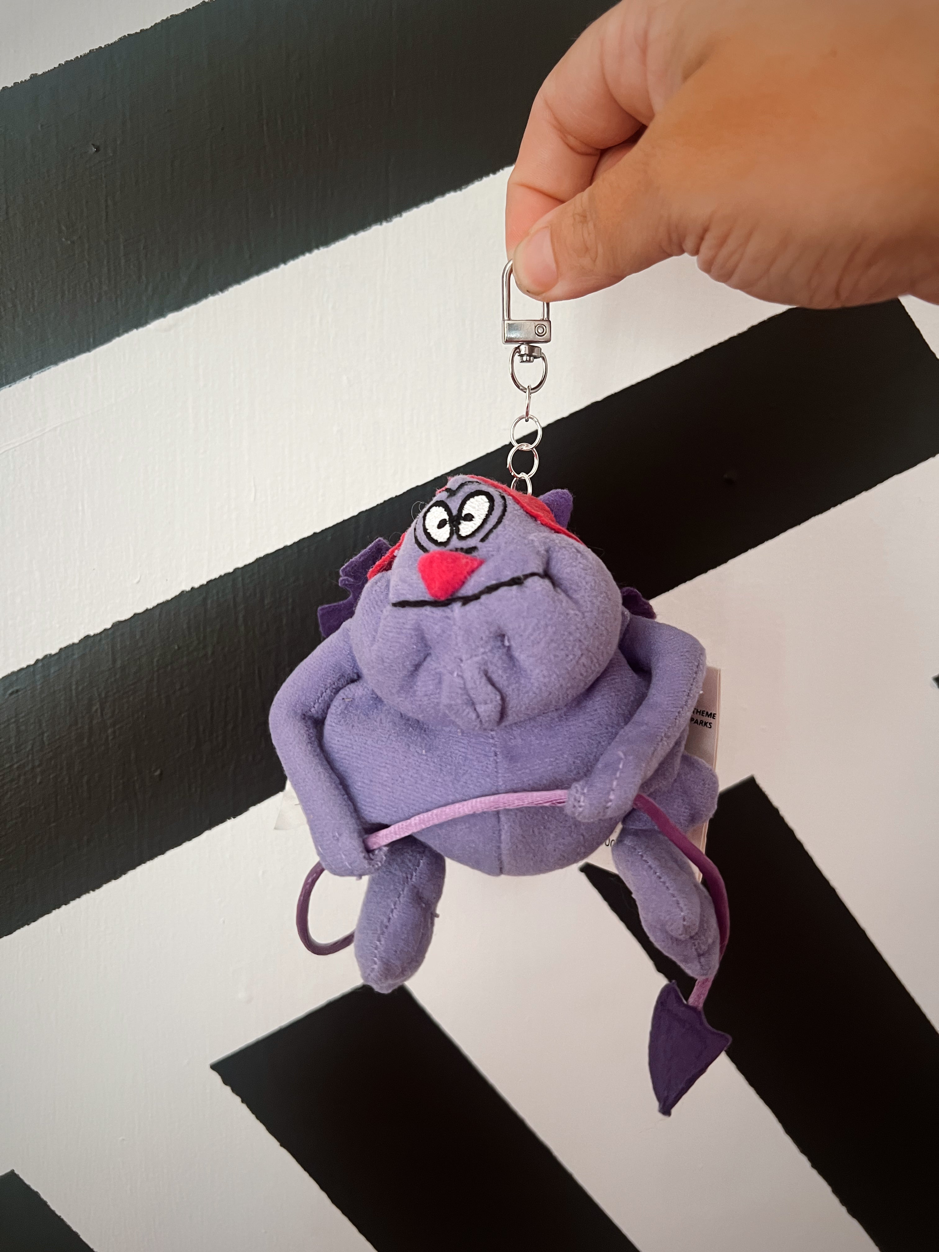 Pain Vintage Plush Bag Charm