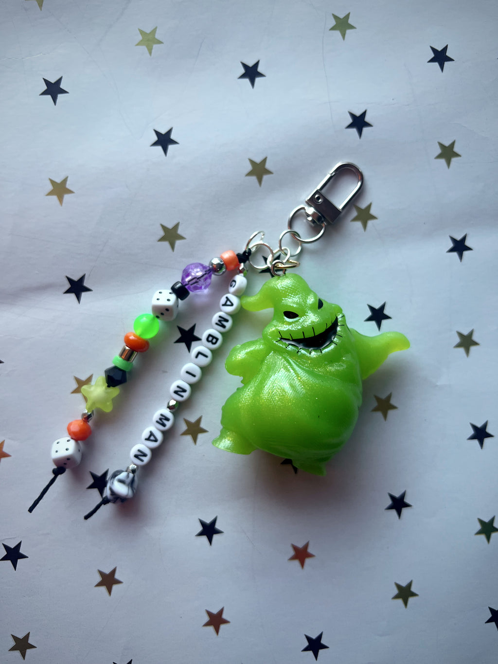 Oogie Boogie Figurine Bag Charm