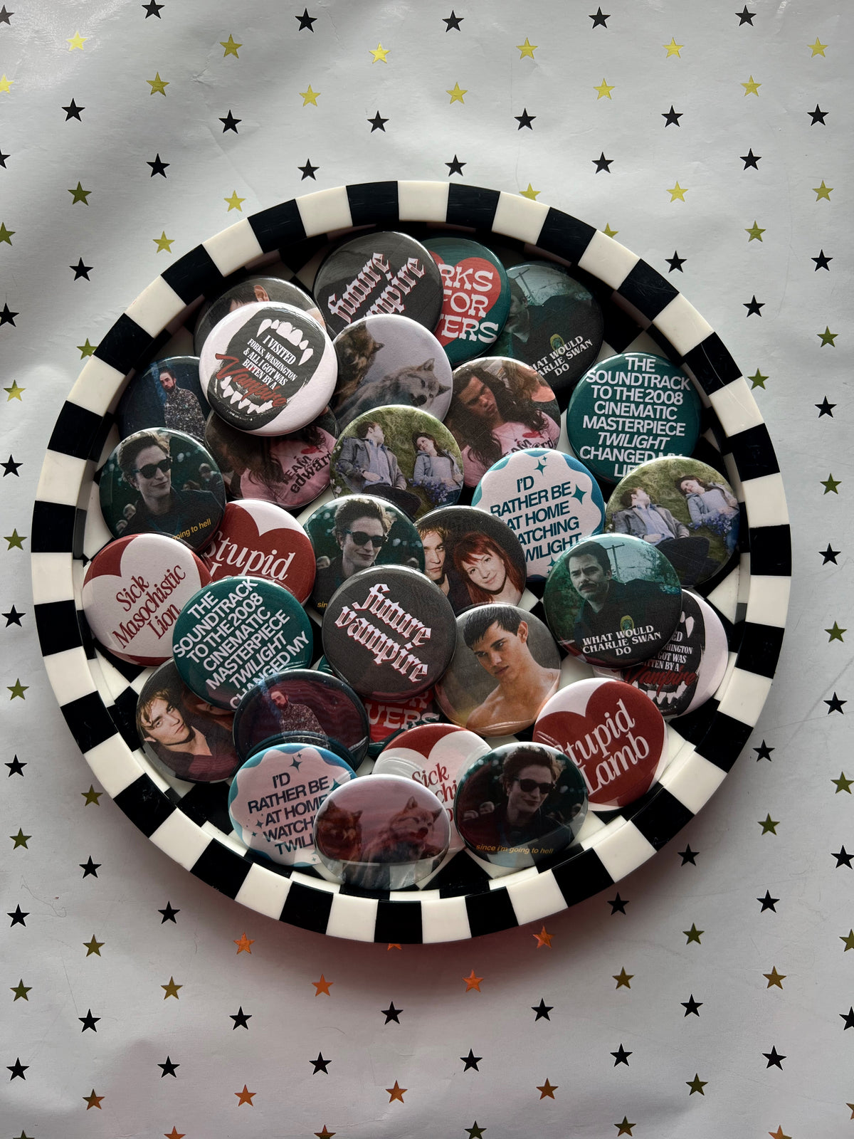 Twilight Mystery Button Pack