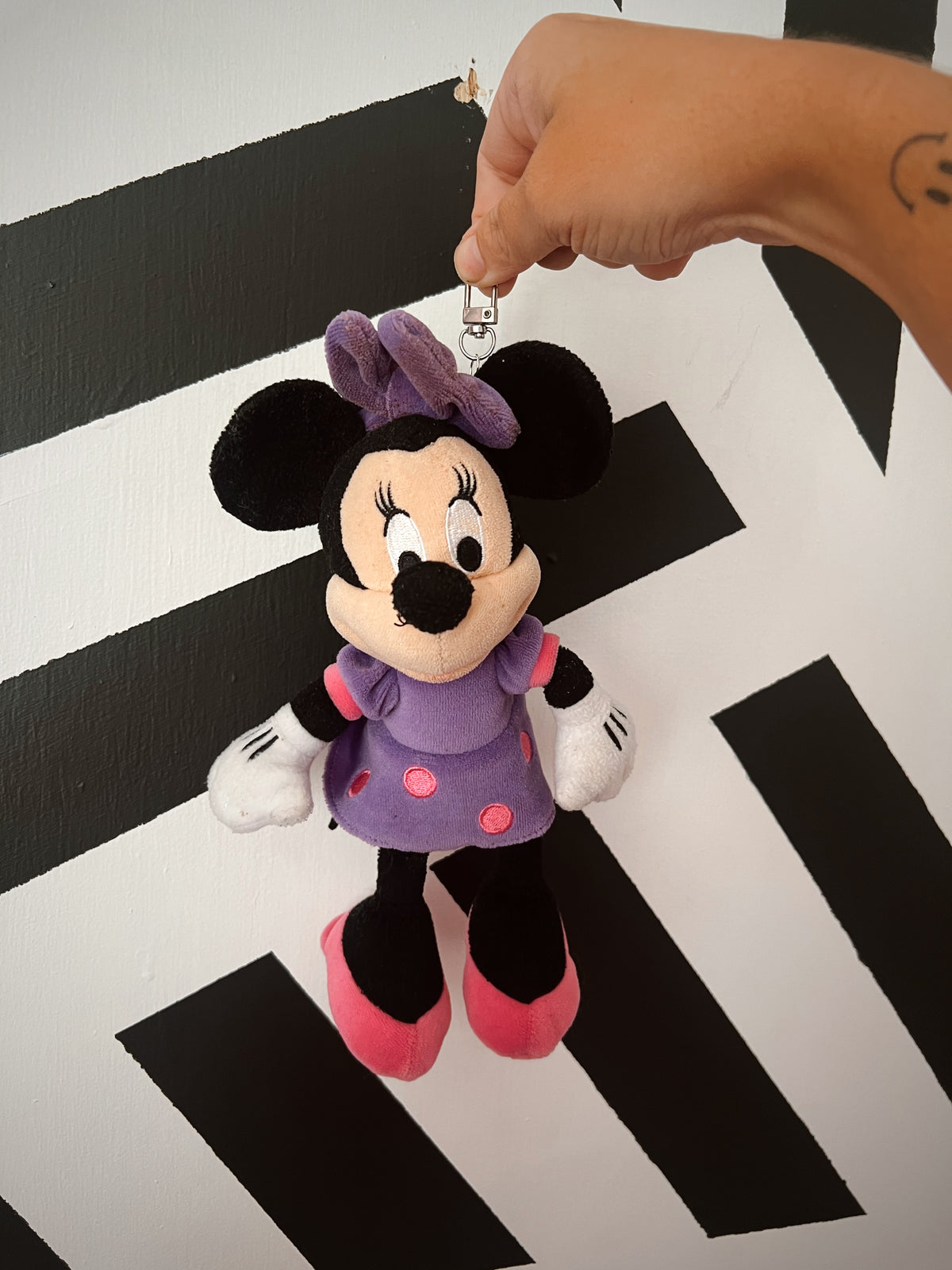 Minnie Mouse Vintage Plush Bag Charm