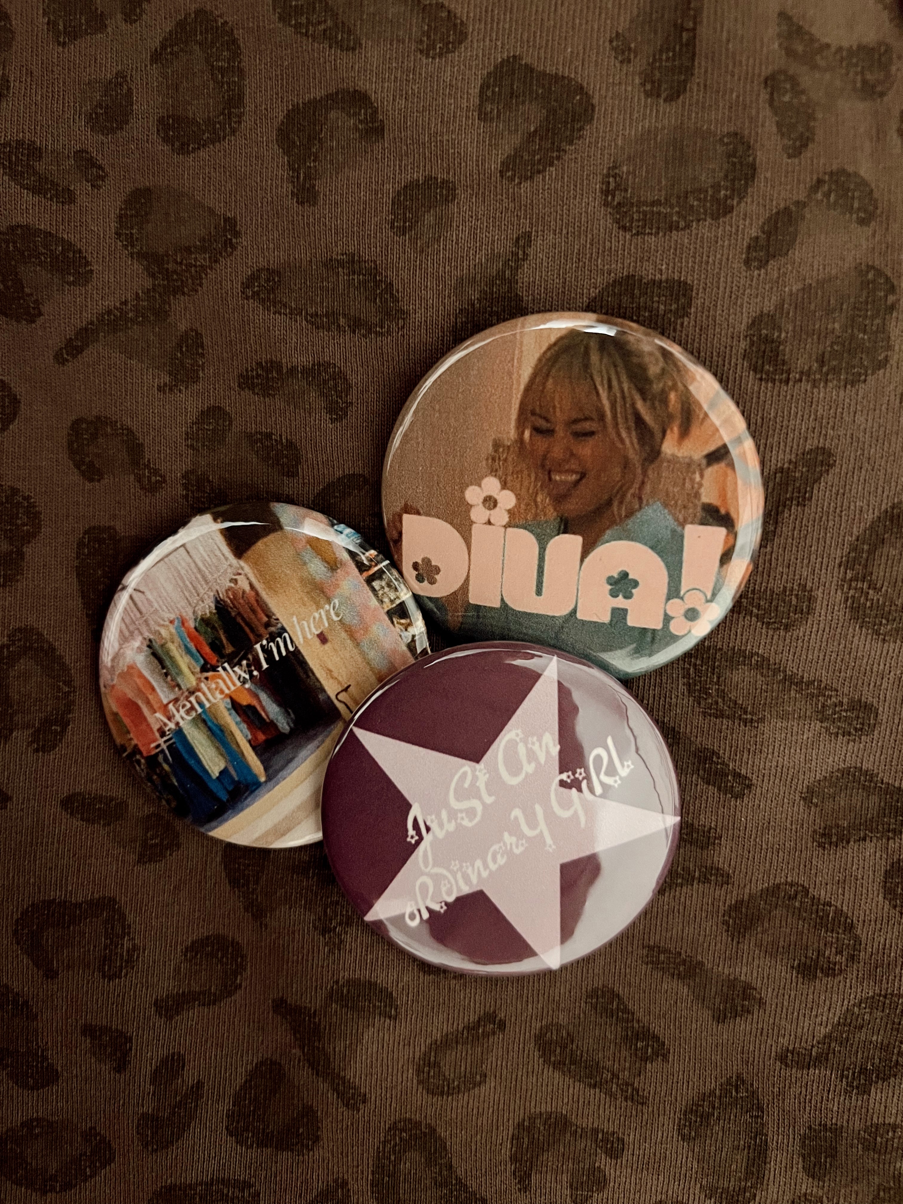 Hannah-Versary Button Pack
