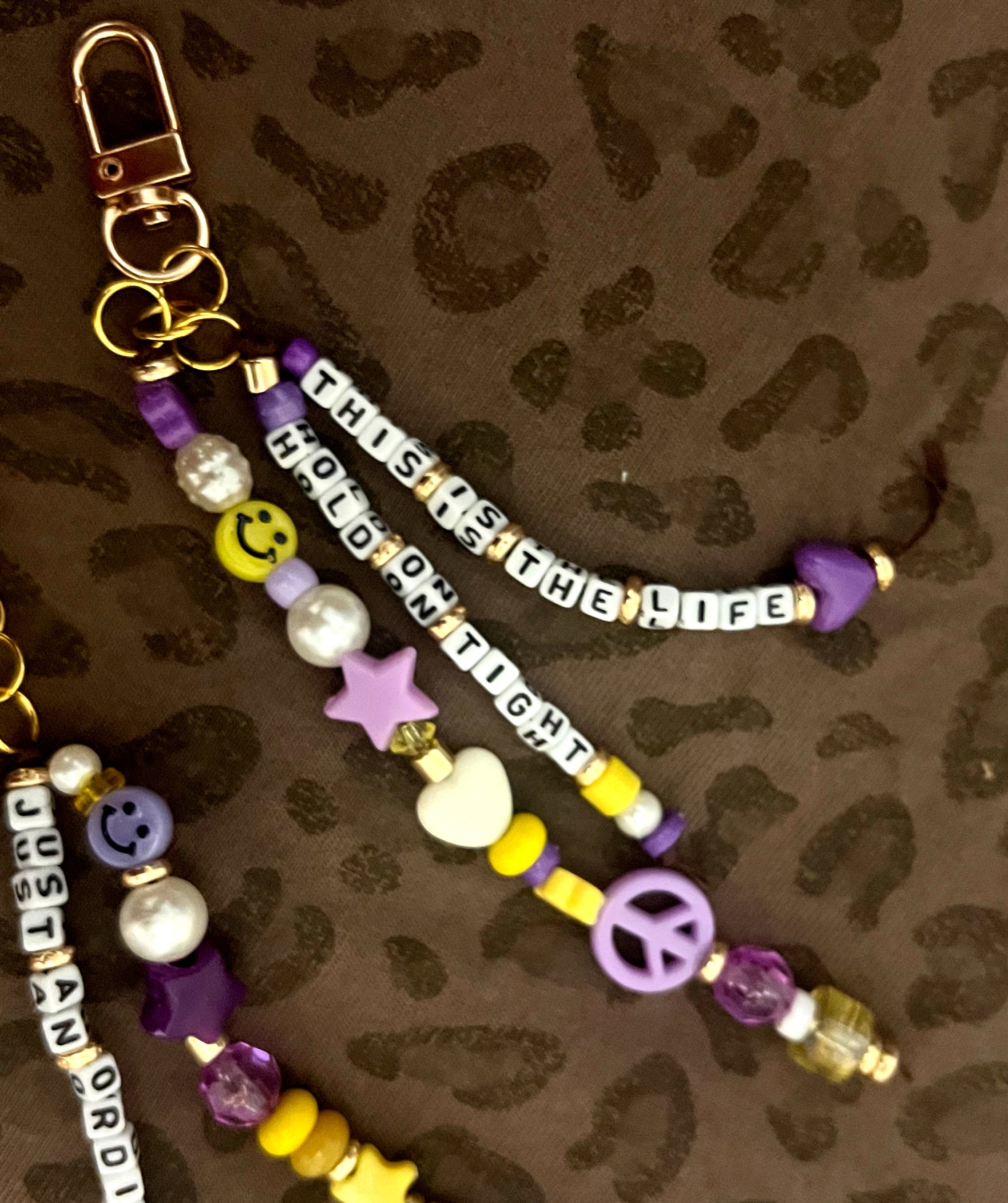 Hannah-versary Bag Charm Keychain