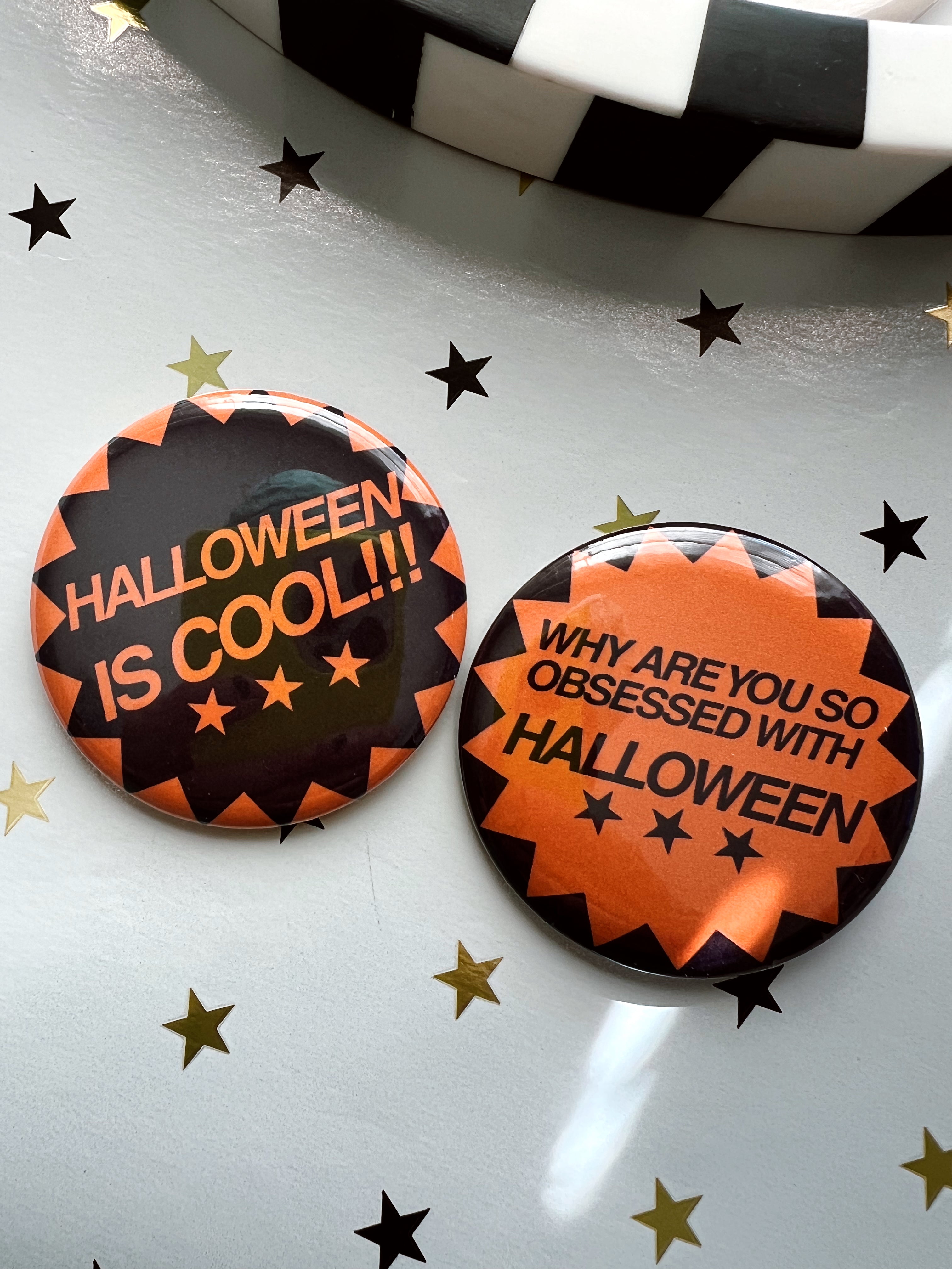 Halloween is COOL Button PACK