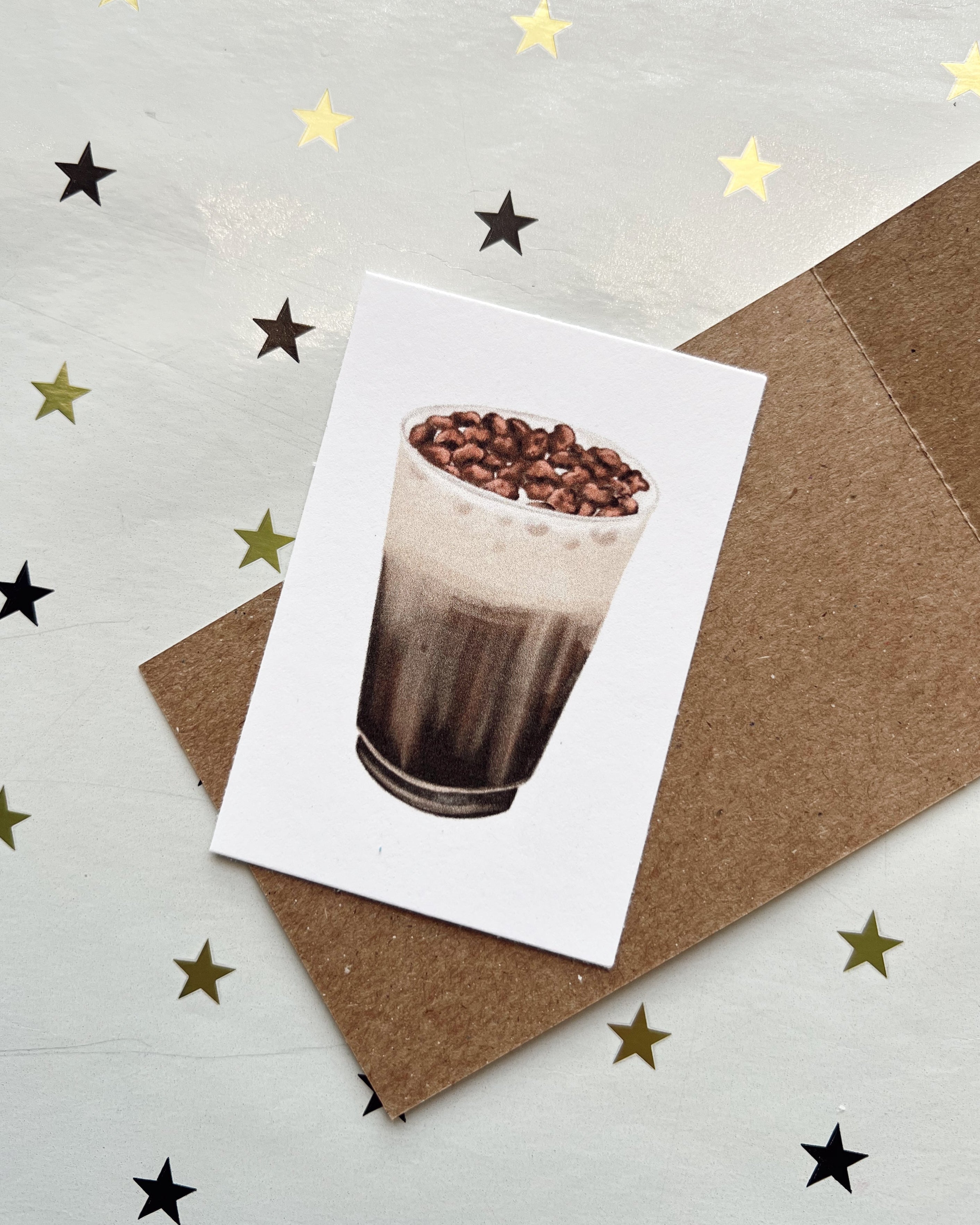Black Caf Mini Print
