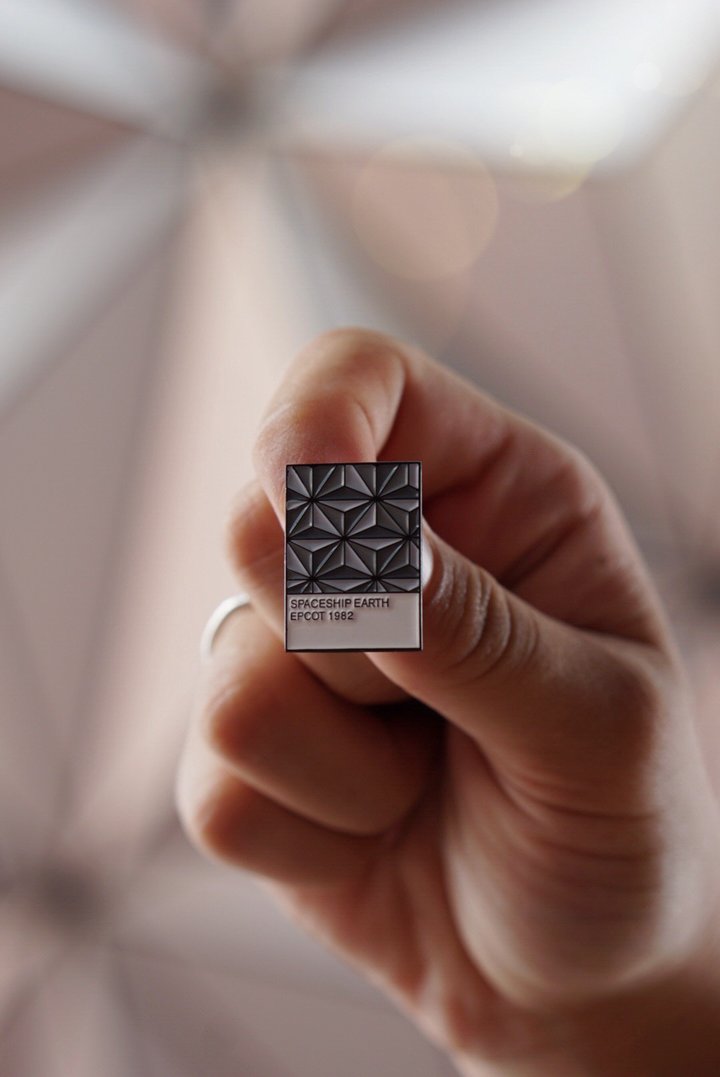 Spaceship Earth EPCOT Magictone Enamel Pin