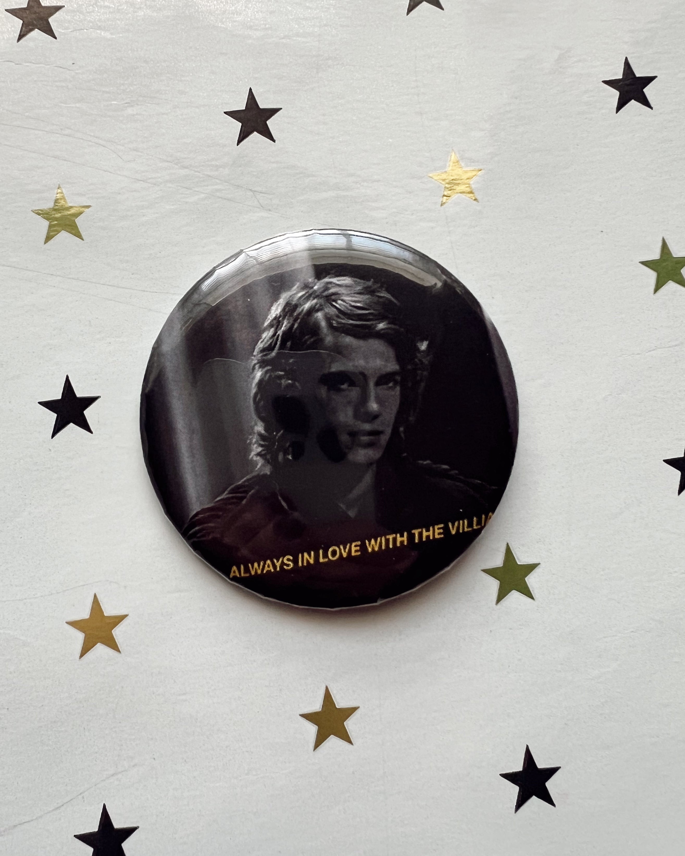 Villian Lover Button