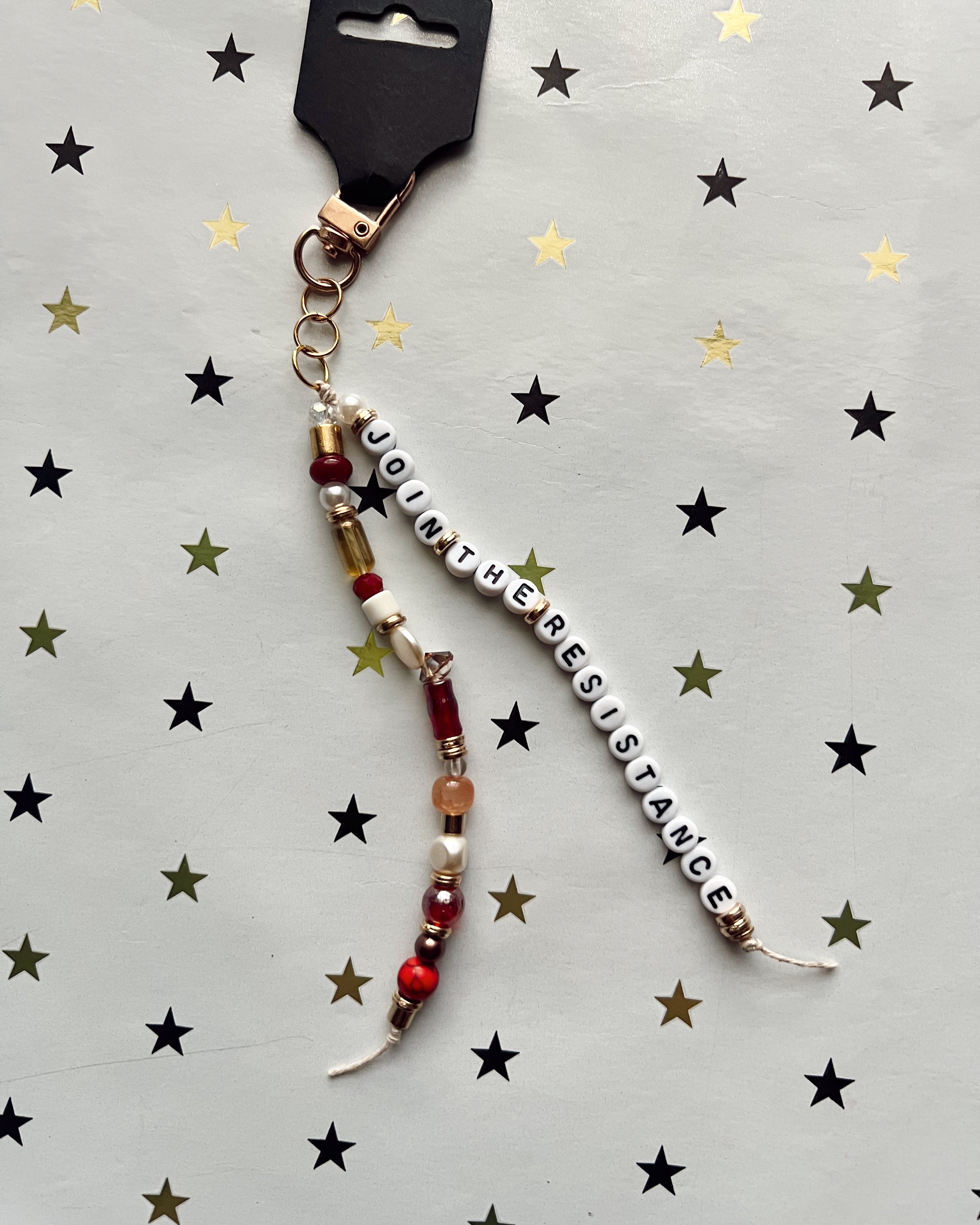 Join The Resistance Bag Charm